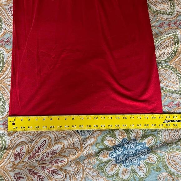 Red Lole Luisa Comfortable High Neck Maxi Dress - Picture 12 of 15